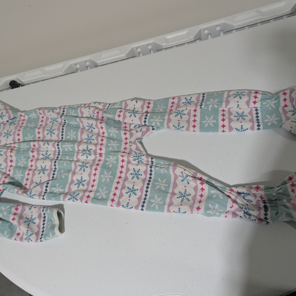 Carter's Snowflake Pajama Set - Pink, Blue, Gray